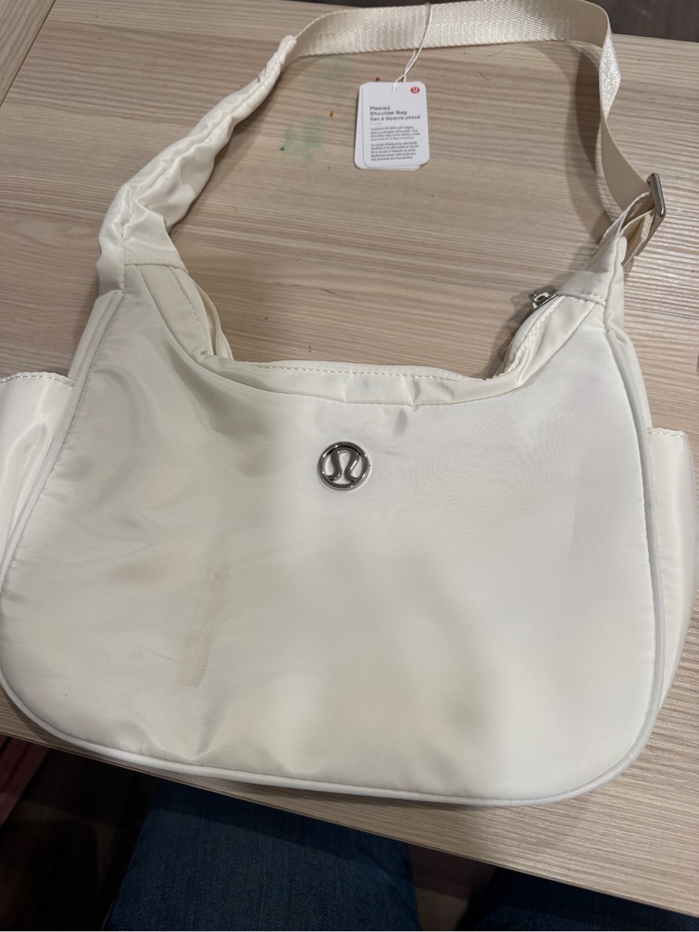 lululemon athletica Cream Shoulder Crossbody Bag